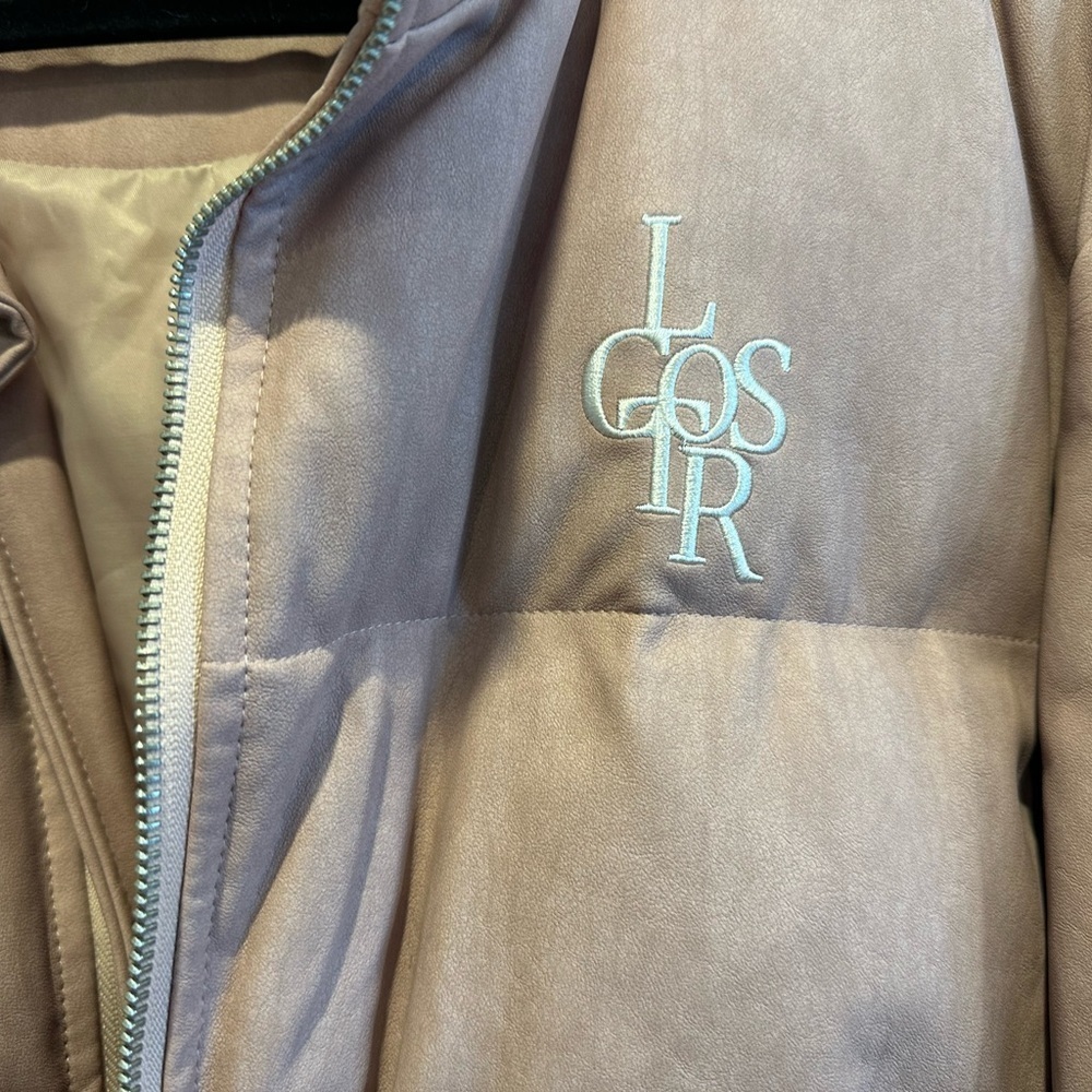 LG Women's Puffer Jacket - Light Pink - Picture 6 of 12